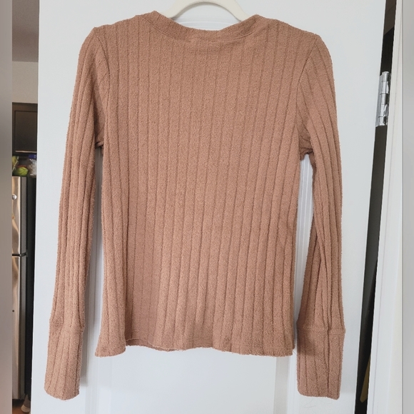 We The Free Tan Henley - Picture 2 of 4